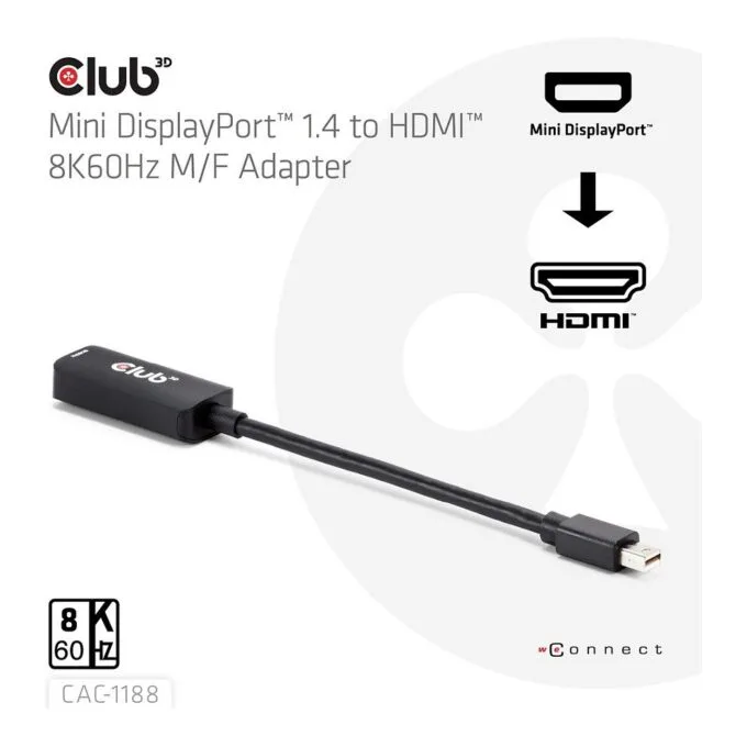 CLUB3D CAC-1188 video cable adapter — image 3