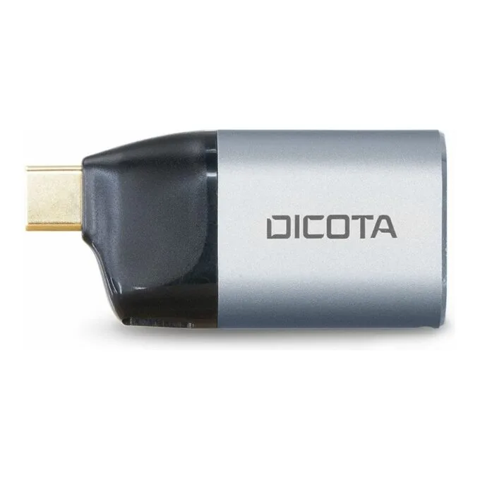 Dicota USB-C to Ethernet Mini Adapter with PD (100W) silver — image 2