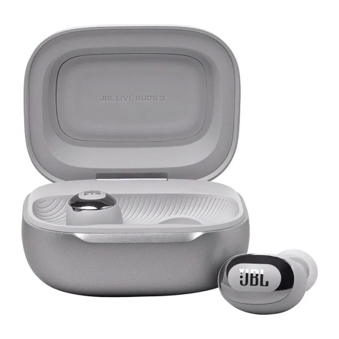 JBL Live Buds 3, Wireless Earbud-Kopfhrer mit Bluetooth, silber — image 2