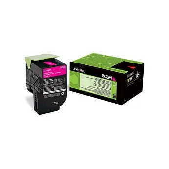 Lexmark 802M toner cartridge — image 1