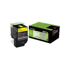 Lexmark 802Y toner cartridge