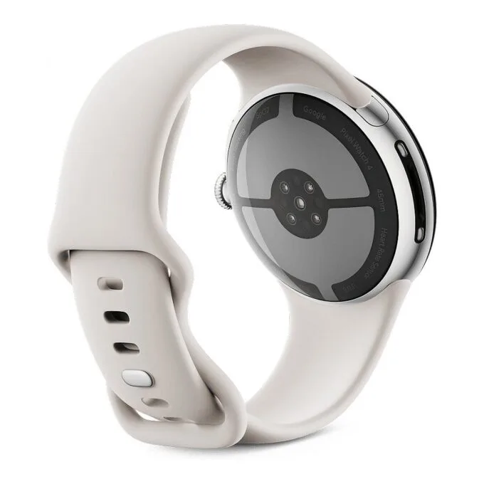 Google Pixel Watch 4 (45mm) LTE silber/porclain — image 2