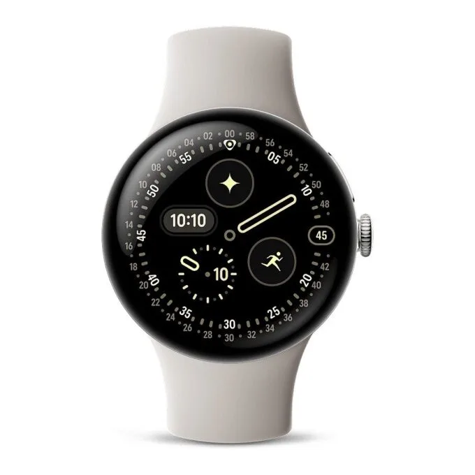 Google Pixel Watch 4 (41mm) LTE silber/porcelain — image 3