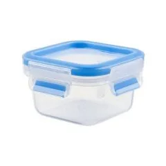 Emsa 508535 Clip & Close Aufbewahrungs-Dose. transparent (6er Pack)