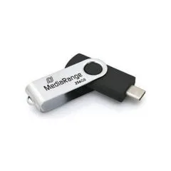 STICK MediaRange USB-Stick USB 3.2 Gen1 USB-C 256GB