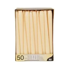 CANDLE PAPSTAR Kerzen 25 cm champagner