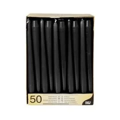 CANDLE PAPSTAR Kerzen 25 cm schwarz