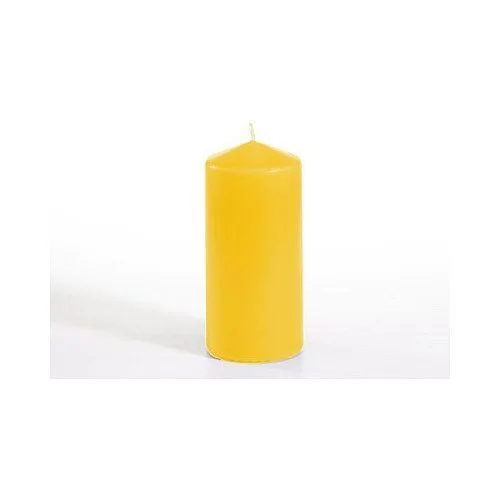 CANDLE PAPSTAR Kerze 13 cm goldgelb — image 1