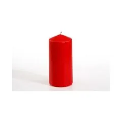 CANDLE PAPSTAR Kerze 13 cm rot