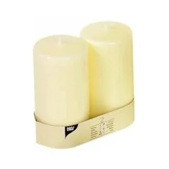 CANDLE PAPSTAR Stumpenkerze 15 cm elfenbein