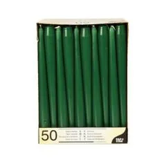 CANDLE PAPSTAR Kerzen 25 cm dunkelgrün