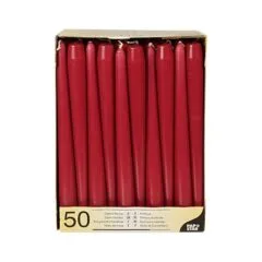 CANDLE PAPSTAR Kerzen 25 cm bordeaux
