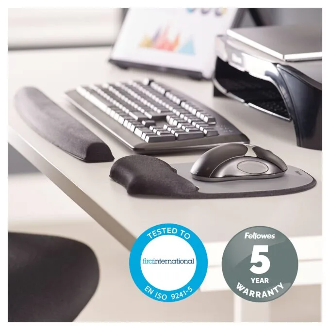 Fellowes Mauspad Memory Foam Handgelenk — image 4