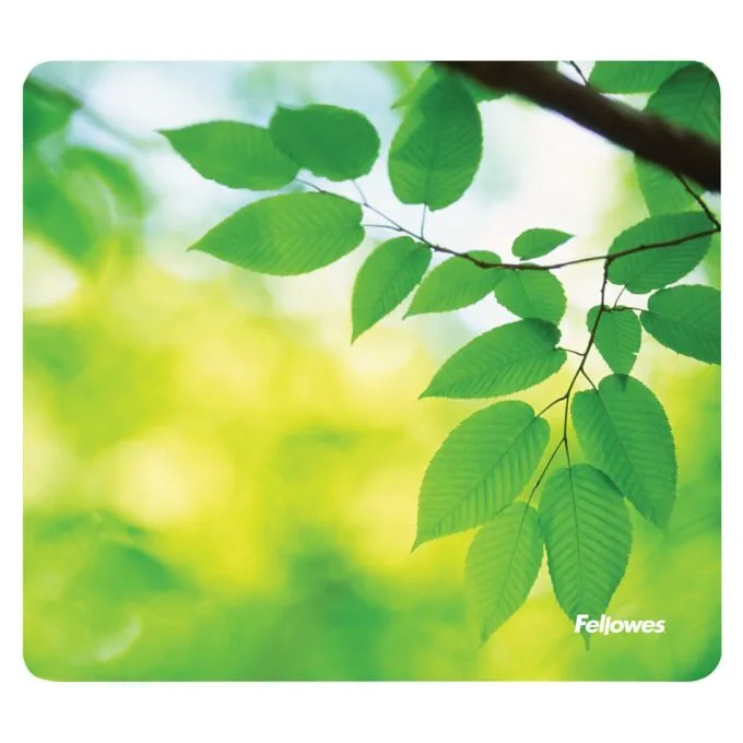 Fellowes Mauspad Earth Series Blätter 20,32x22,86cm — image 1
