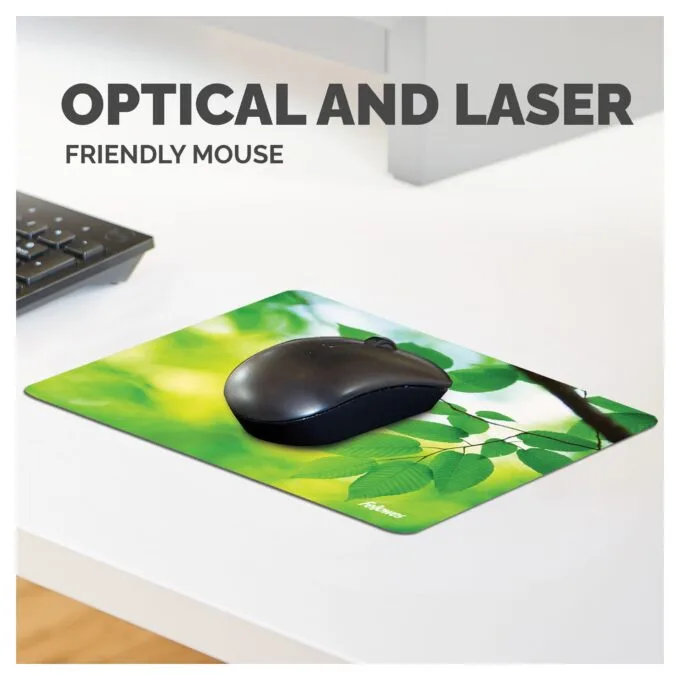 Fellowes Mauspad Earth Series Blätter 20,32x22,86cm — image 4