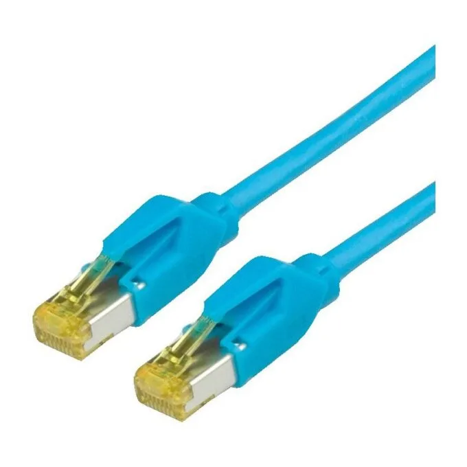 DRAKA Patchkabel Cat.6A (Class EA) S/FTP, UC900 TM31, LSOH, blau, 5 m — image 1