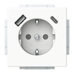 BUSCH JAEGER BJ 20 EUCB2USBAC-84 20 EUCB2USBAC-84 SCHUKO®-/USB-A+C Steckdose