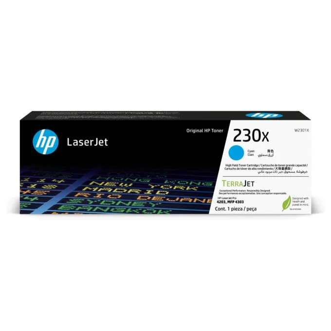 HP 230X CYAN ORIGINAL LASERJET — image 1