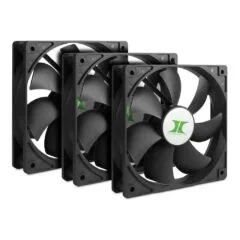 Inter-Tech IPC Fan Set 120mm (schwarz, 120 mm)