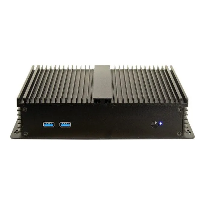 Inter-Tech IP-40 Gehäuse Thin Mini-ITX, USB 3.0, schwarz — image 2