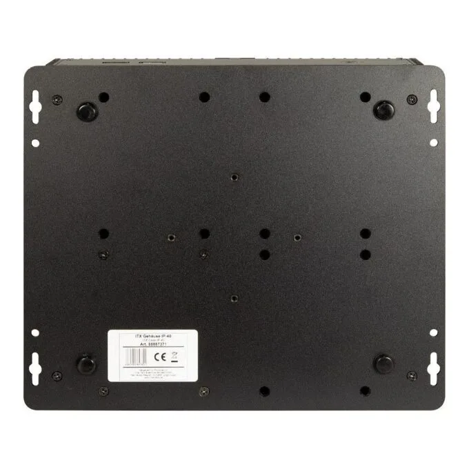 Inter-Tech IP-40 Gehäuse Thin Mini-ITX, USB 3.0, schwarz — image 4
