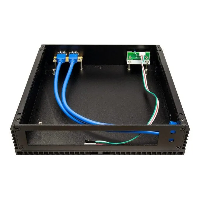 Inter-Tech IP-40 Gehäuse Thin Mini-ITX, USB 3.0, schwarz — image 5
