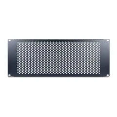 Inter-Tech IPC 19" Lochblende 4HE,178x482x11mm, RAL 9005