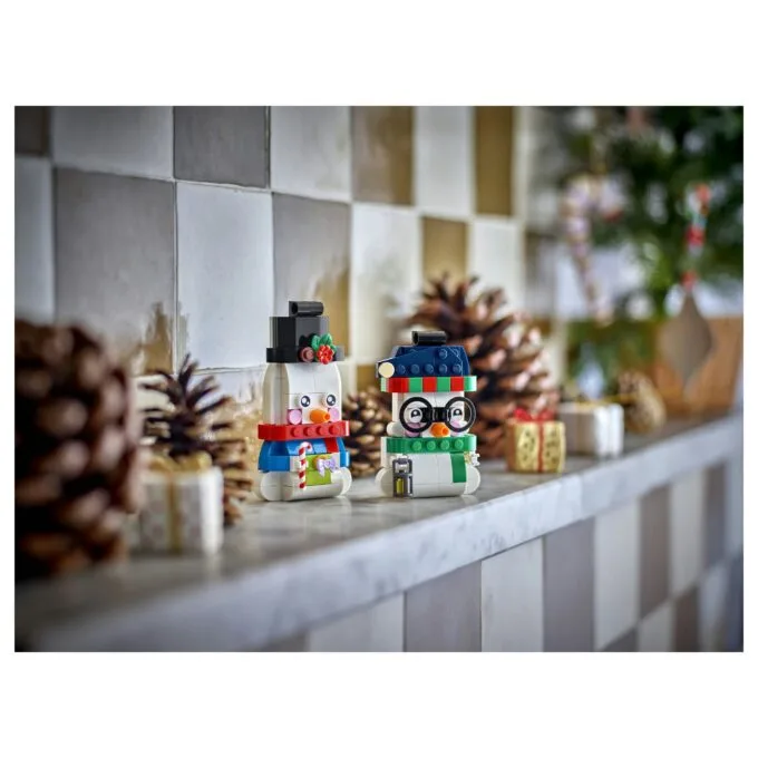 LEGO 40812 Seasonal Deko-Schneemnner — image 14