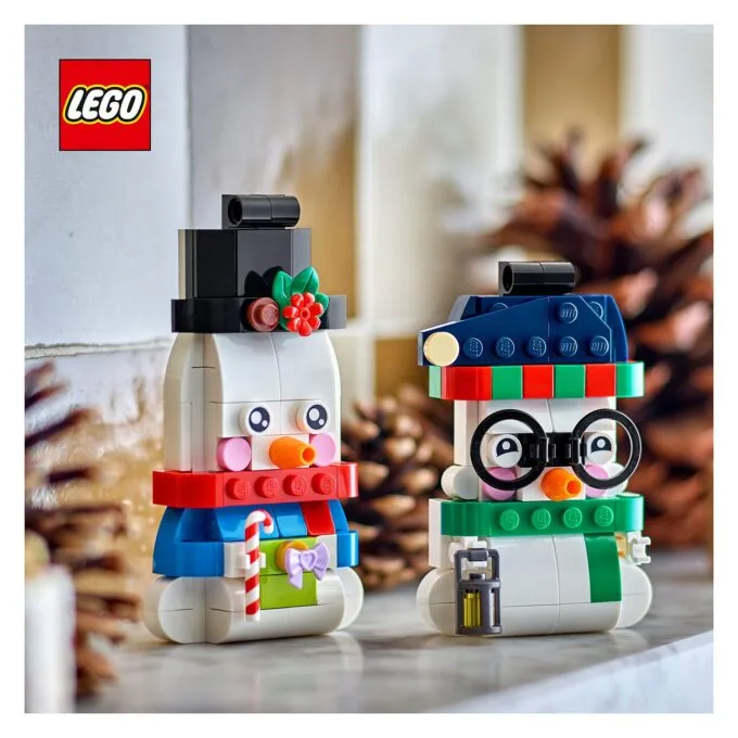 LEGO 40812 Seasonal Deko-Schneemnner — image 17