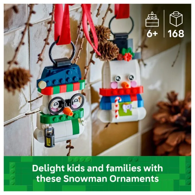 LEGO 40812 Seasonal Deko-Schneemnner — image 20