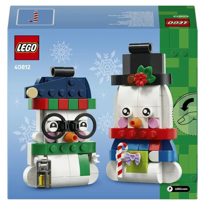 LEGO 40812 Seasonal Deko-Schneemnner — image 3