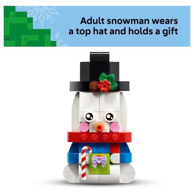 LEGO 40812 Seasonal Deko-Schneemnner — image 22