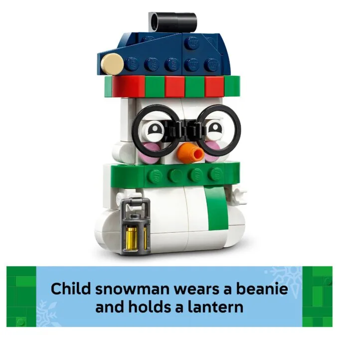 LEGO 40812 Seasonal Deko-Schneemnner — image 23