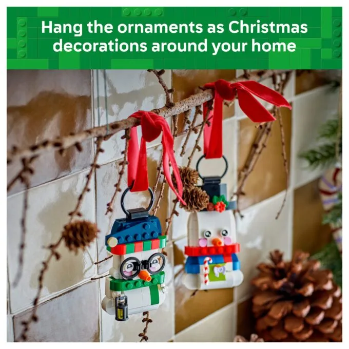 LEGO 40812 Seasonal Deko-Schneemnner — image 24