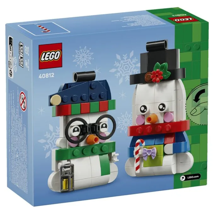 LEGO 40812 Seasonal Deko-Schneemnner — image 7