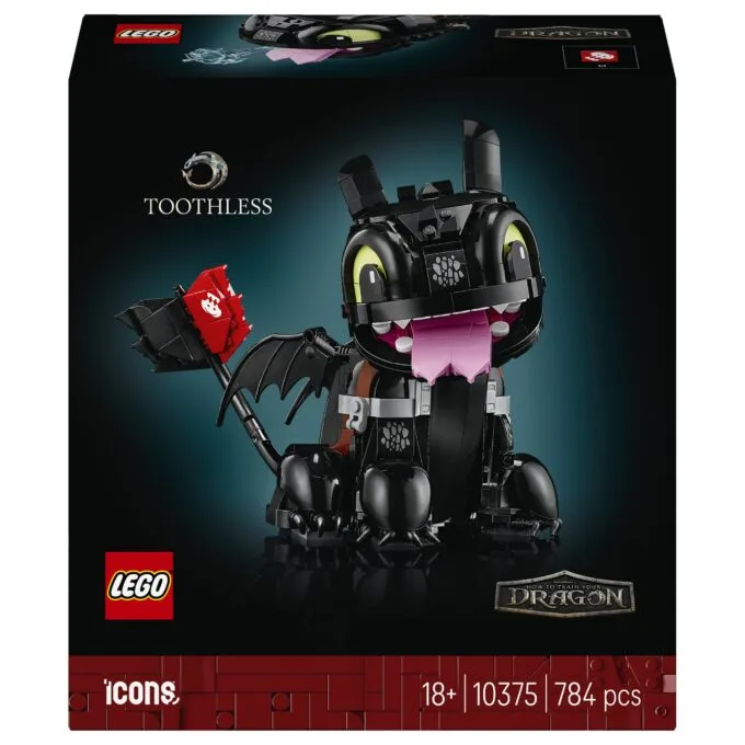 ICONS 10375 How to Train Your Dragon Toothless — image 1