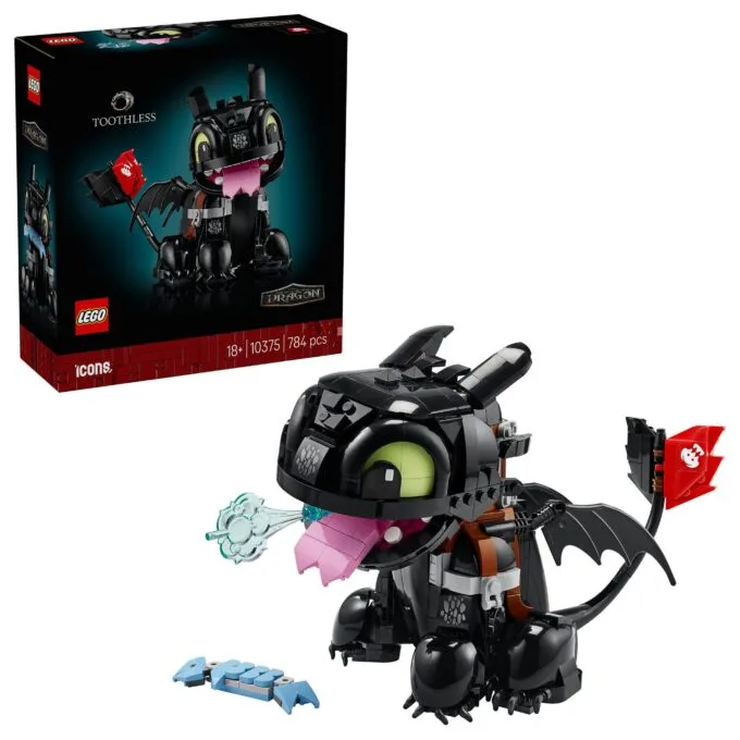 ICONS 10375 How to Train Your Dragon Toothless — image 11