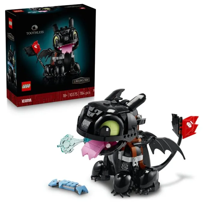 ICONS 10375 How to Train Your Dragon Toothless — image 12
