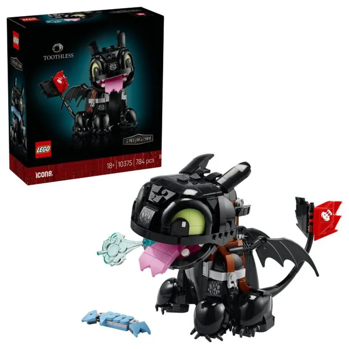 ICONS 10375 How to Train Your Dragon Toothless — image 14