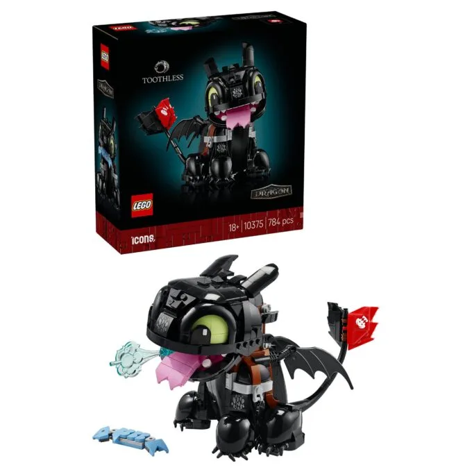 ICONS 10375 How to Train Your Dragon Toothless — image 15