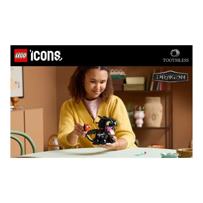 ICONS 10375 How to Train Your Dragon Toothless — image 35