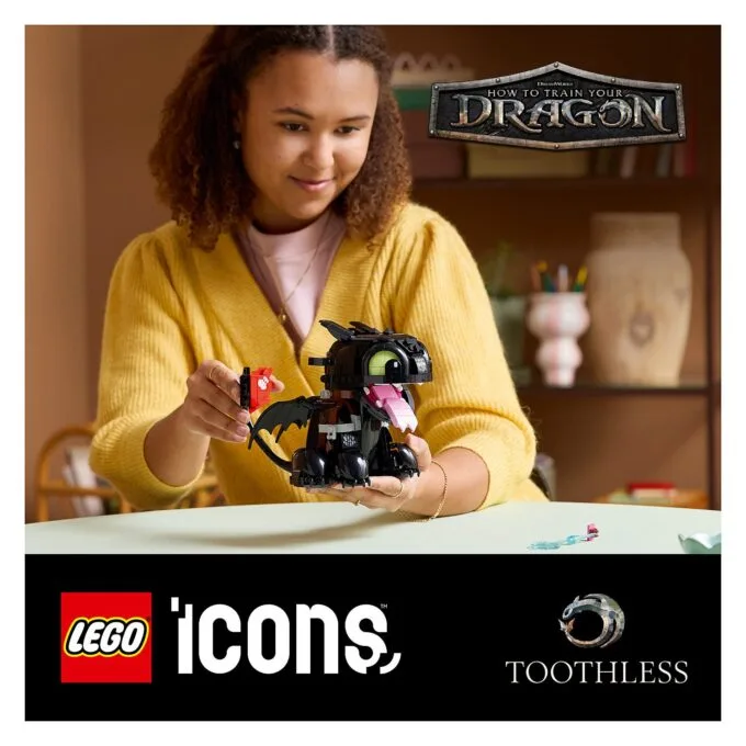 ICONS 10375 How to Train Your Dragon Toothless — image 36
