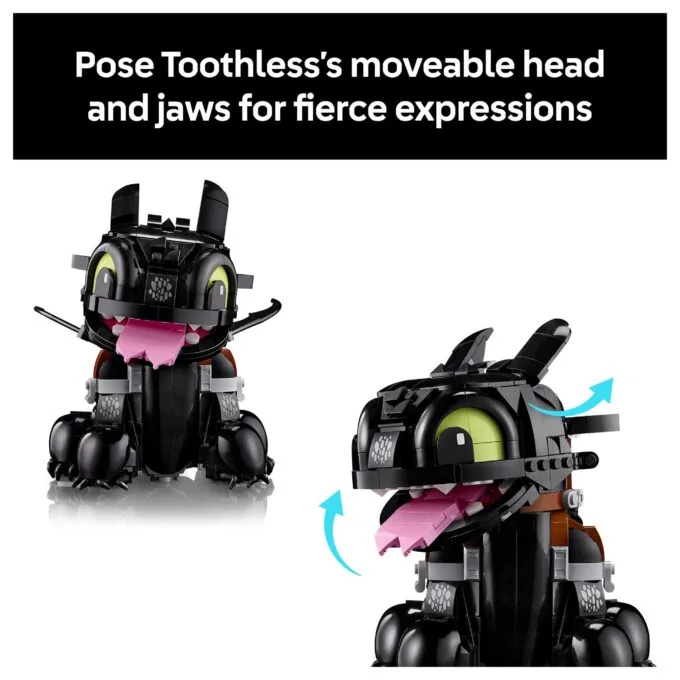 ICONS 10375 How to Train Your Dragon Toothless — image 38