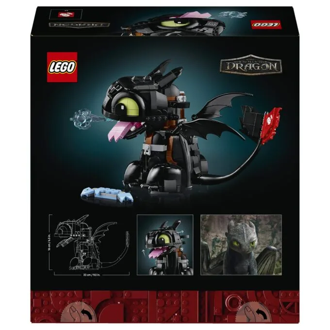 ICONS 10375 How to Train Your Dragon Toothless — image 6
