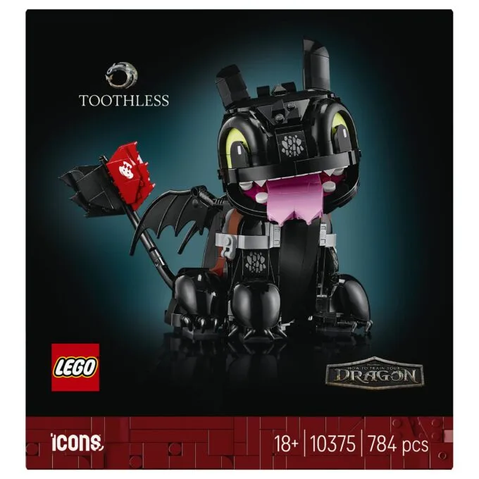 ICONS 10375 How to Train Your Dragon Toothless — image 9
