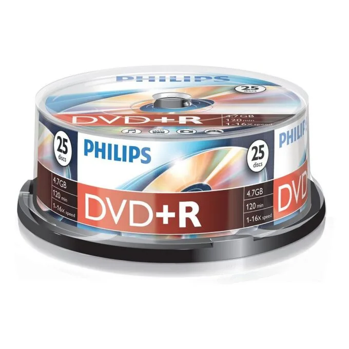 Philips DR4S6B25F/00 blank DVD — image 1