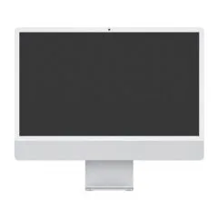 iMac Z1E2 59,62cm 23,5Zoll Standardglas M4 8C CPU/8C GPU/16C N.E. 16GB 512GB SSD Gbit Eth MM MaKey DE Silber
