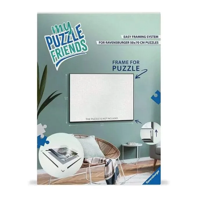 Puzzle-Rahmen (schwarz, 1000 Teile) — image 1