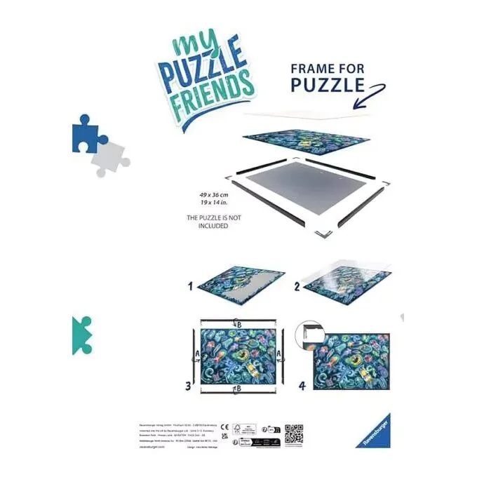 Puzzle-Rahmen (schwarz, 1000 Teile) — image 2