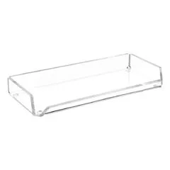 Stiftablage 22,0 x 10,0 x 3,0 cm glasklar